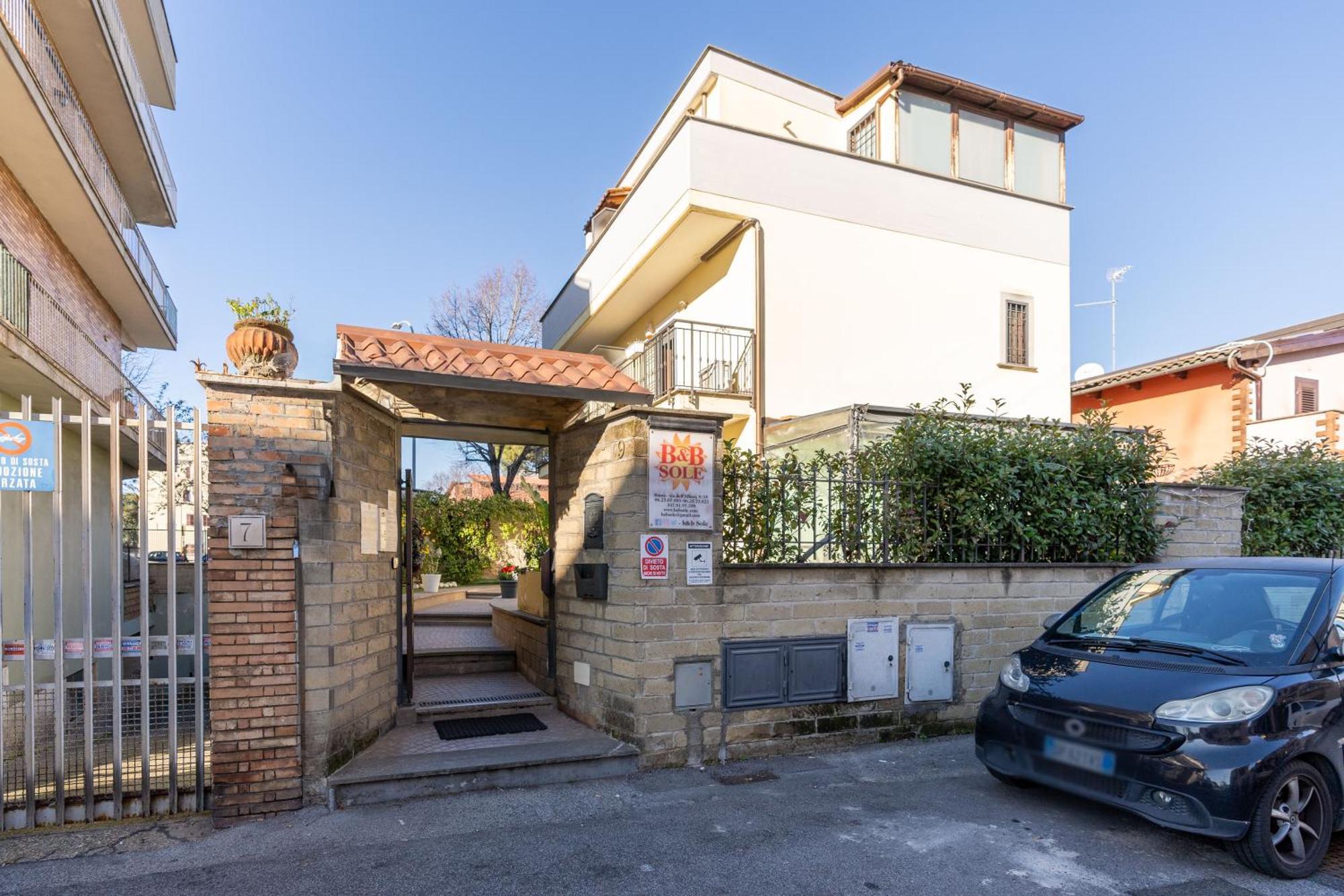 Bed and Breakfast Sole Roma Exterior foto
